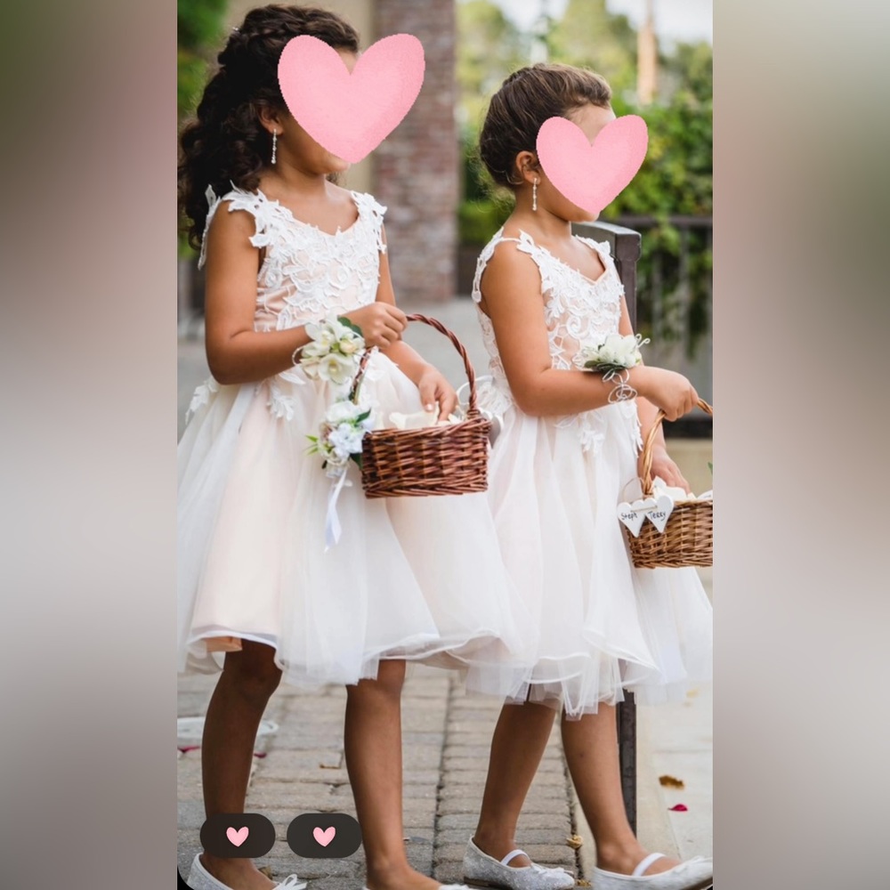 JJ’s House Flower girl dresses, only used once.  Size 6.